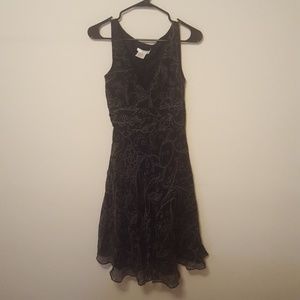 Vintage London Times Silk Dress